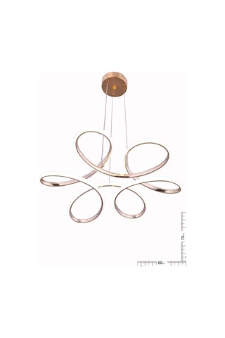 Daisy Sarkıt Gold Avize Gold