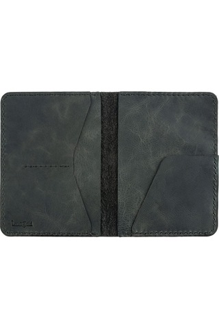 Twingold Isminizin Baş Harflerine Özel Pasaport Kılıfı - Antrasit