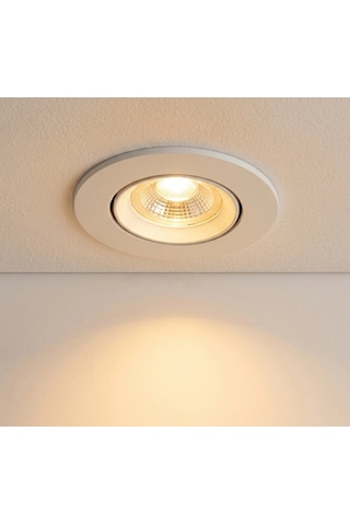 1 Adet Cata Ct 5256 Safir Beyaz Kasa 8w Sıva Altı Led Spot Gün Işığı 3200k çok renkli