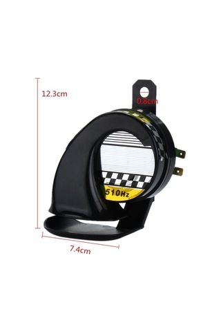 Pazly 12v Abs Kornası, Motosiklet Kamyon İçin, Su Geçirmez, 130db Yüksek Sesli, Çok Amaçlı