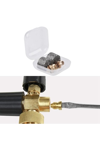 Homyl 2 Adet Köpük Topu Delikli Meme İpuçları, 1,2-mm