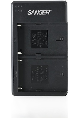 Sanger Np F970 Sony İkili Usb Şarj Aleti