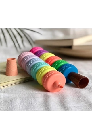 Highlighters Makaron Fosforlu Kalem 6lı Canlı Renkler Çok Renkli Highlighters Makaron Fosforlu Kalem 6lı Canlı Renkler Çok Renkli