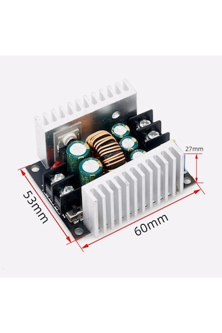 300w 20a Dc-dc Buck Dönüştürücü Gerilim Voltaj Düşürücü