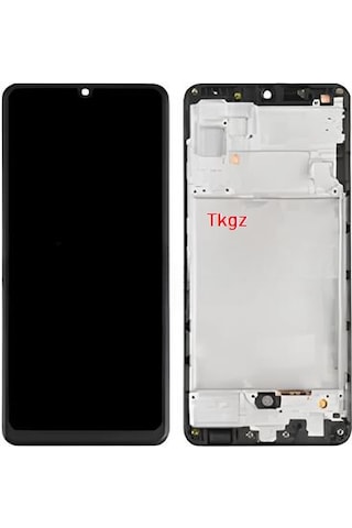 Tkgz - Samsung Galaxy A32 - Sm-a325 Uyumlu Lcd Ekran Dokunmatikservice - Pack - Full Çıtalı