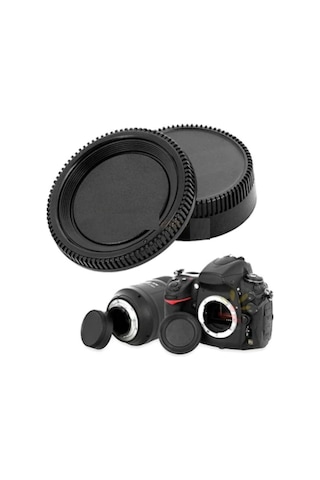 Nikon D-SLR Body Gövde ve Objektif Lens Arka Kapağı