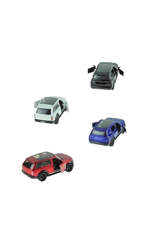 4lü Set Metal Jep Suv Çek Bırak Oyuncak Metal Arabalar13 Cm