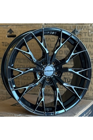 5 112 20 9.0 Et35 Ch66.6 Gloss Black Arceo Roma Jant