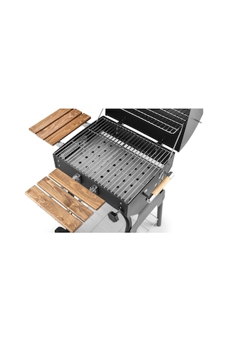 Grillia Grillord-50 Kömürlü Barbekü Mangal Önlük Ve Kılıf Hediyeli Siyah