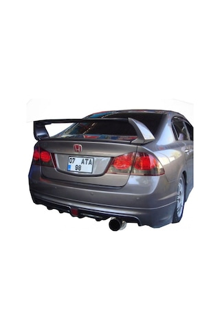 Honda Civic (Plastik) Fd6 Sağdan Çift Çıkış Mugen RR Arka Ek Honda Civic (Plastik) Fd6 Sağdan Çift Çıkış Mugen RR Arka Ek