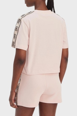 Guess Bayan T Shirt V3rı08 I3z14 G67b Pembe Pembe