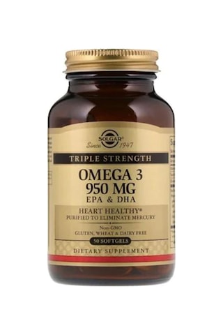Solgar Omega-3 950 Mg 50 Softgel