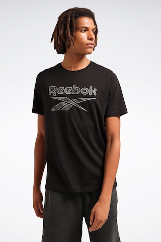 Reebok New Id Camo Tee Siyah Erkek Kısa Kol T-shirt 000000000102055751