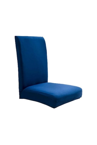 Geeroyoo Yemek Odası Sandalye Kılıfı, Esnek Spandex, Toz Ve Lekeden Koruyucu, Yıkama Kolay, Ev Ofis Restoran Uygun, Sertifikalı Poliester Mavi