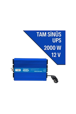 Carspa 2000W-12V Tam Sinüs Inverter (Ups)