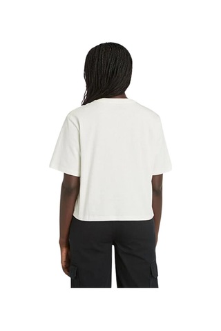 Timberland Short-sleeve Tee Vıntage Whıte Kadın T-shirt Beyaz