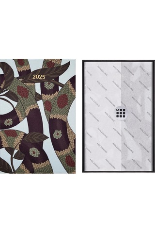 Moleskine Özel Seri Snake Leaves 12 Ay Haftalik Ajanda + Vegea Ma Çok Renkli
