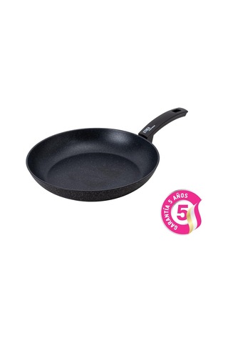 Etnea Artech Stone Ultra - Alüminyum Kızartma Tavası, Yapışmaz Kaplama, Siyah, 28 Cm Çok Renkli