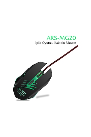 Auris Mg20 Rgb Optik Gaming Kablolu Mouse