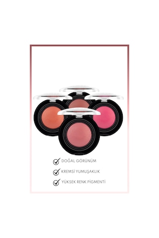 Note Cosmetics Bouncy Blush Yumuşak Kremsi Allık - 02 Daydream 02