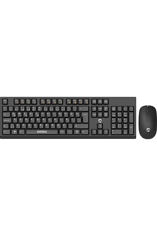 Everest KM-2510 Kablosuz Q Multimedia Klavye Mouse Set