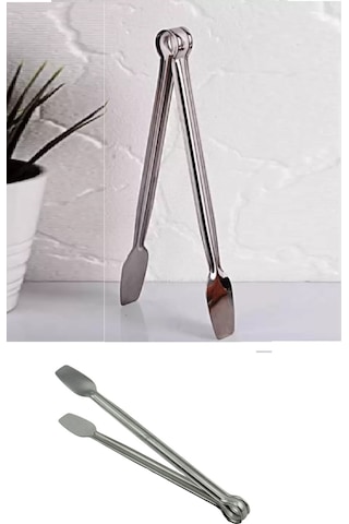 Paslanmaz Mutfak Maşası - 27 Cm Mangal Barbekü Maşası Çok Renkli