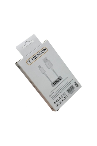 Techson Type-c 2.4a Hızlı Şarj Kablo Usb 3.0 Veri Aktarımı 1m C08-t
