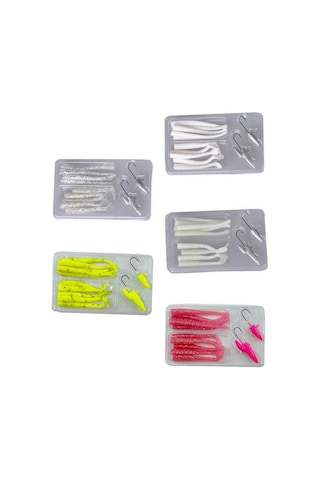 Savage Gear Lrf Micro Sandeel Kit 12 Adet 1+1.5+5 Suni Yem Glow