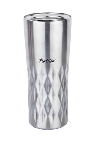 Tantitoni Termos Bardak Paslanmaz Çelik 470Ml Yıldız Desenli Sılv