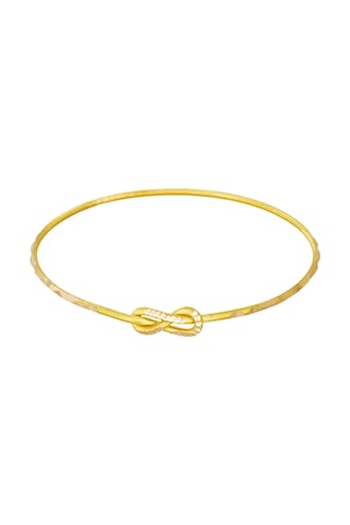 10 Gr 22 Ayar İşçiliksiz Aşk Düğüm Baget Bilezik