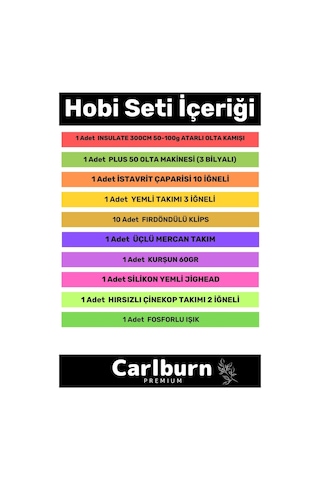 Özel Üretim Şık Taşıma Çantalı Hazır Kurulu Balık Tam Takım Hobi Kıyı Olta Seti - 3m Kamış Hediyeli