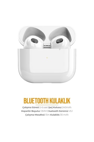 Azeada PD-BT111 Bluetooth 5.4 Kulak İçi Kulaklık