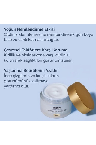 Isdinceutics Hyaluronic Moisture - Normal To Dry Skin 50 Gr