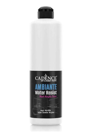 Cadence Ambiante Suya Dayanıklı Akrilik Boya AW-01 BEYAZ 500ML + KATALİZÖR 20GR Cadence Ambiante Suya Dayanıklı Akrilik Boya AW-01 BEYAZ 500ML + KATALİZÖR 20GR