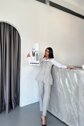 Ge Ticaret Tasarım Takım - Gri Gri