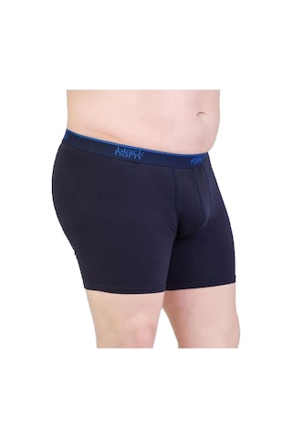 Black Horn Büyük Beden Boxer Battal Boy Likralı Boxer Lacivert