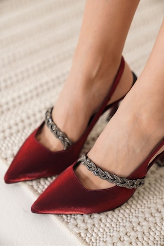 Kocadal Kocadal Drey Kırmızı Kadın Topuklu Ayakkabı Muhtelif