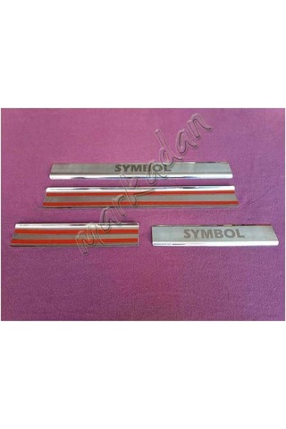 Woc Chrome Renault Symbol Kapı Eşiği 2009-2012 4 Parça Paslanmaz