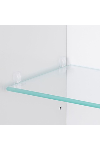 Banyo Duvar Dolabı, 50x17x75 Cm Beyaz