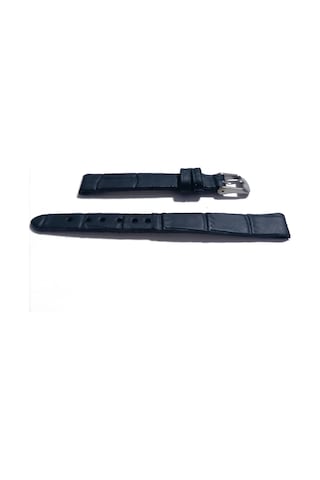 Fado&her Saate Uyumlu Hakiki Bayan Deri Saat Kordonu Lazivert 10 Mm 421 Mavi