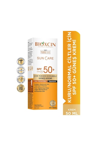Bioxcin Sun Care Çok Yüksek Korumalı Kuru Ve Normal Ciltler İçin Güneş Kremi Spf 50+ 50 ML