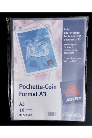 A3 L Tipi Açılan Şeffaf Dosya 10lu Paket Diğer
