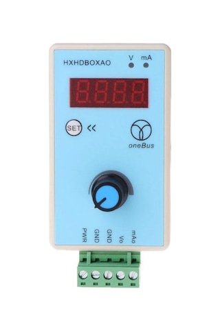0-10V yada 0-20mA Sinyal Jeneratörü Analog Dönüştürücü