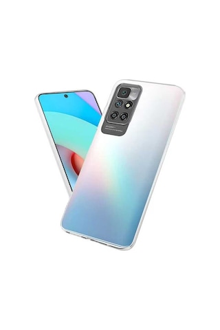 Noktaks - Xiaomi Poco X3 Gt Uyumlu - Kılıf Şeffaf Soft Slim Fitt Süper Silikon Kapak - Şeffaf