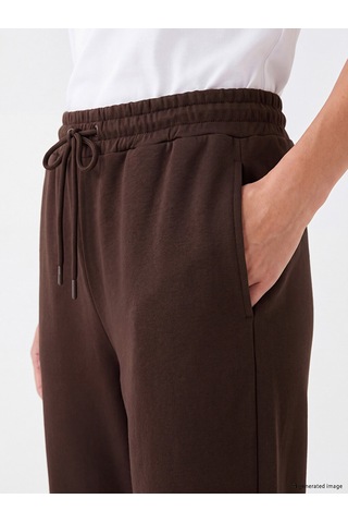 Lcw Everyday Kahverengi Kadın Kalın Jogger Eşofman Altı
