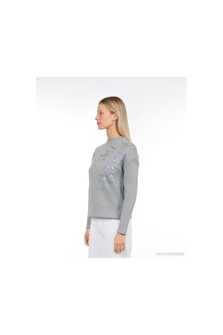 Yargıcı Regular Bisiklet Yaka Uzun Kol Sweatshirt 26kksw9001l 022 Gri