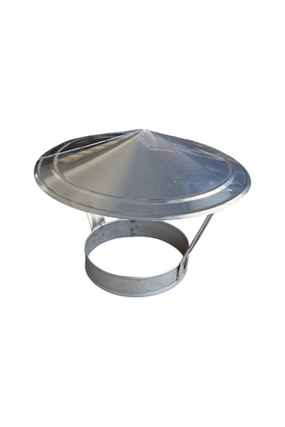 Baca Şapkası Paslanmaz 15 Cm Çapında Baca Borularına Uyumlu