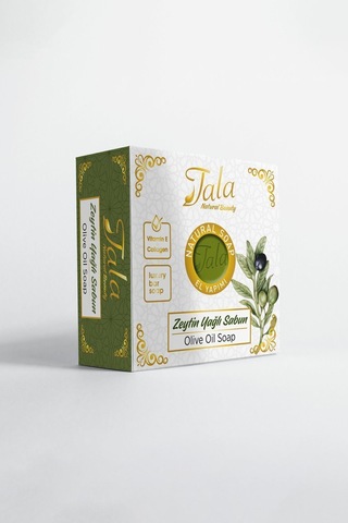 Tala Saf Zeytinyağlı Sabun Saç Ve Cilt Bakımı İçin Bitkisel Zeytinyağı Sabunu 150 G