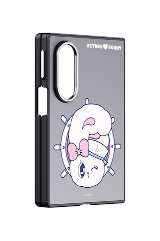 Samsung Galaxy Uyumlu Z Fold8 Aynalı Magnet Kılıf (Esther Bunny)