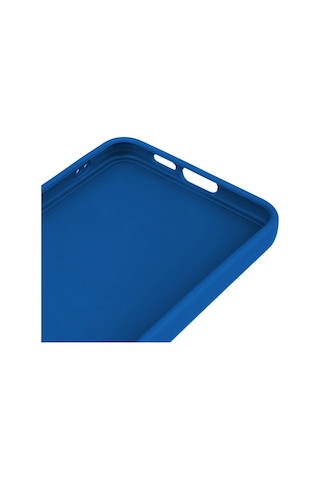Samsung Galaxy Uyumlu S24 Fe Kılıf Biye Yumuşak Silikon Case Mavi